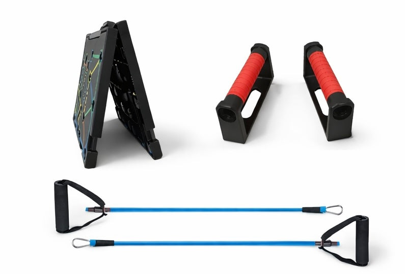 9 in 1 Push Up Rack Board System Fitness Workout Train Gym Exercise